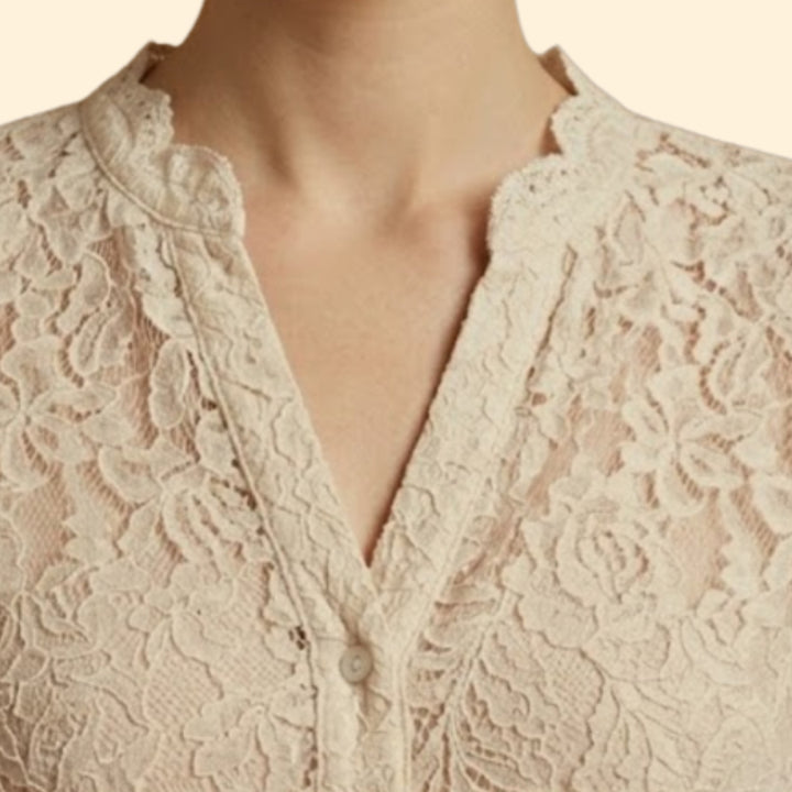Women's Floral Embroidered Blouse