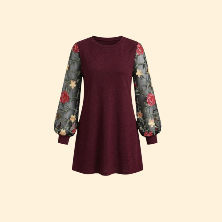 Women's Floral Embroidered Dress