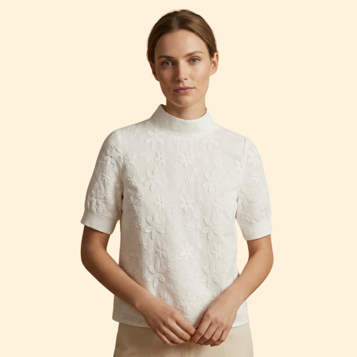 Women's Floral Lace Blouse