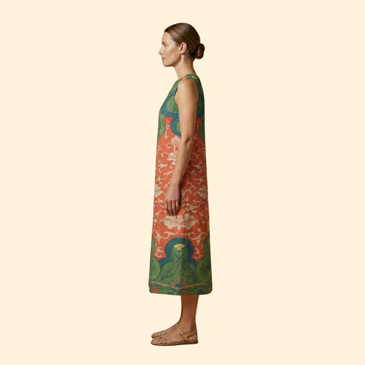 Women's Floral Midi Dress
