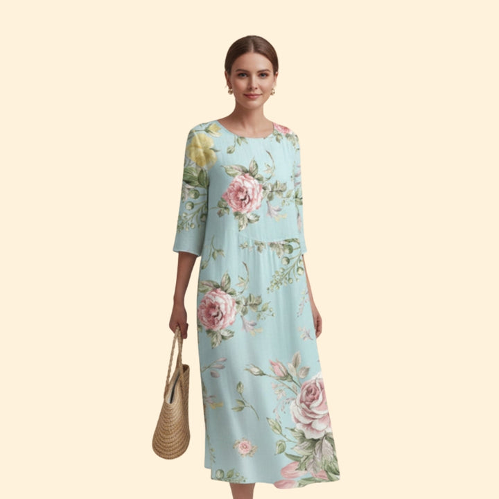 Women's Floral Midi Dress