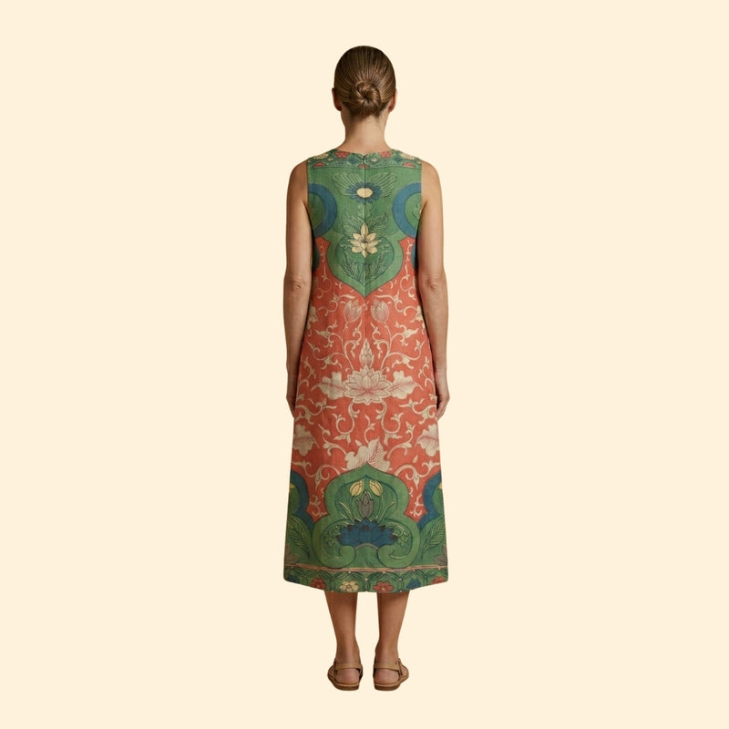 Women's Floral Midi Dress