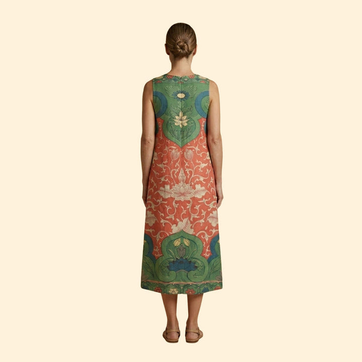 Women's Floral Midi Dress