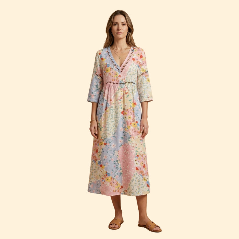 Women's Floral Midi Dress