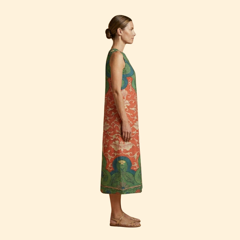 Women's Floral Midi Dress