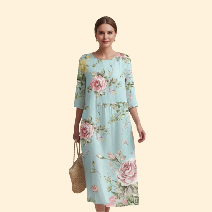 Women's Floral Midi Dress