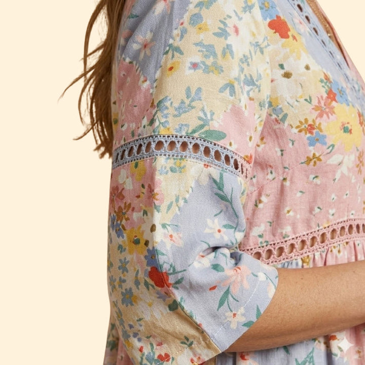 Women's Floral Midi Dress