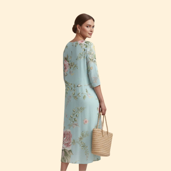 Women's Floral Midi Dress