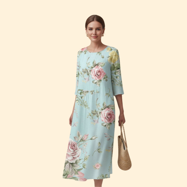 Women's Floral Midi Dress