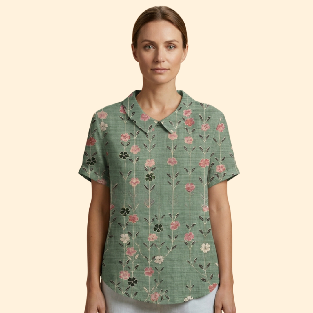 Women's Floral Print Blouse