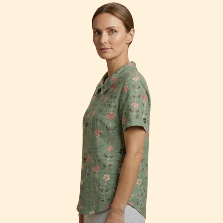 Women's Floral Print Blouse