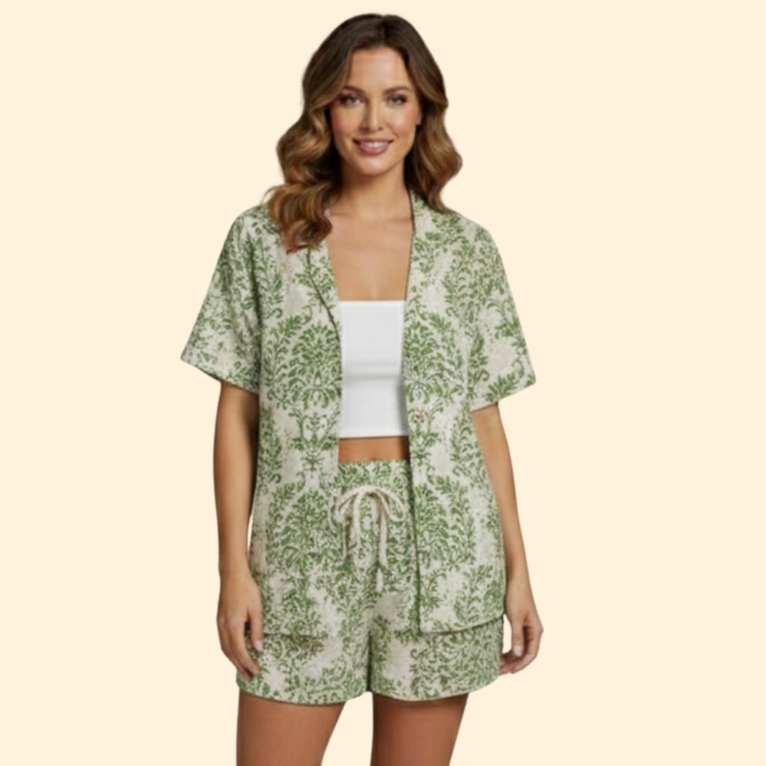 Women's Floral Print Lounge Set