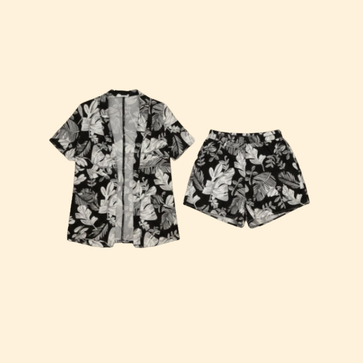 Women's Floral Print Lounge Set