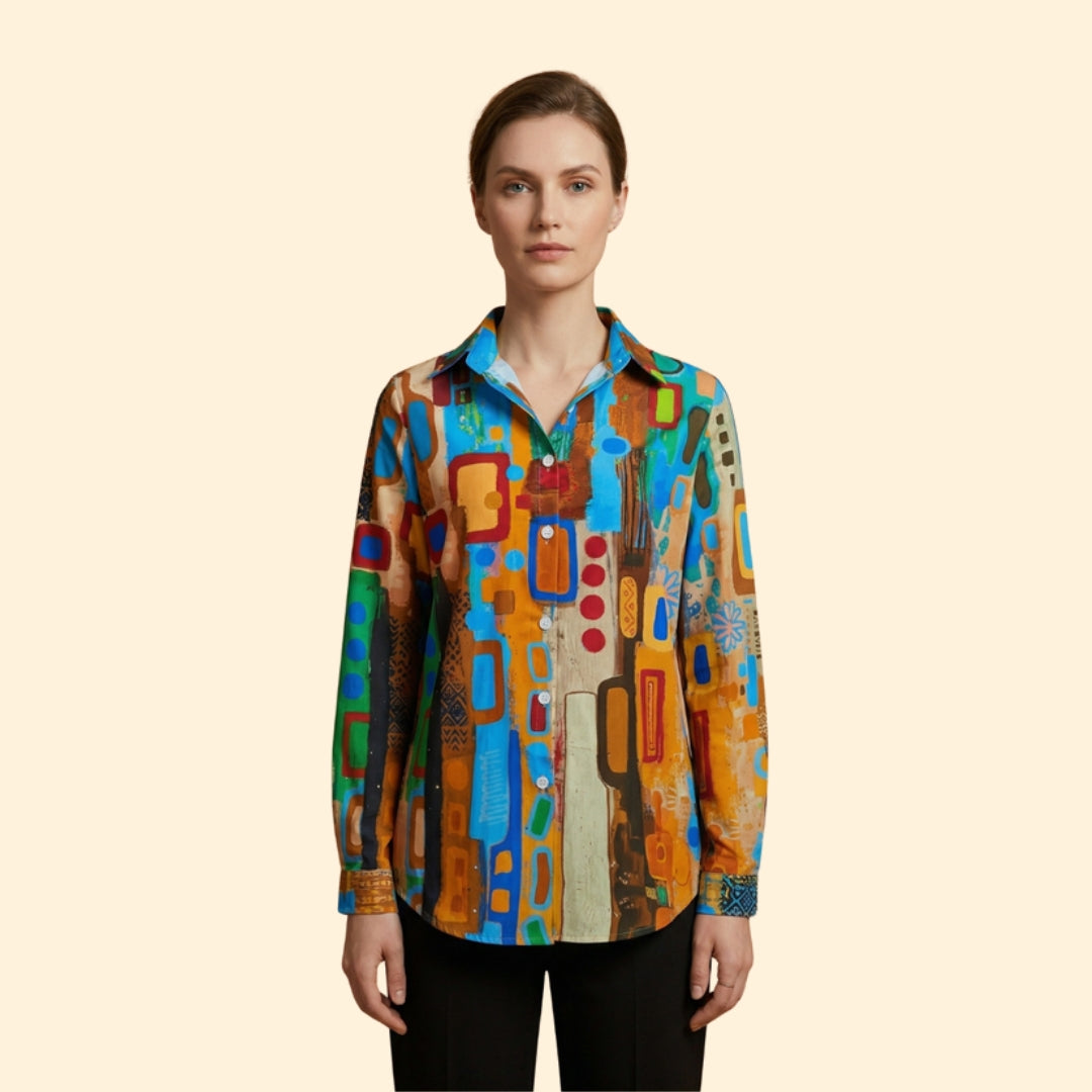 Women's Floral Print Shirt