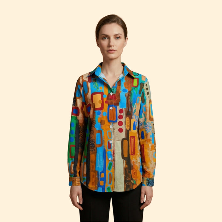 Women's Floral Print Shirt