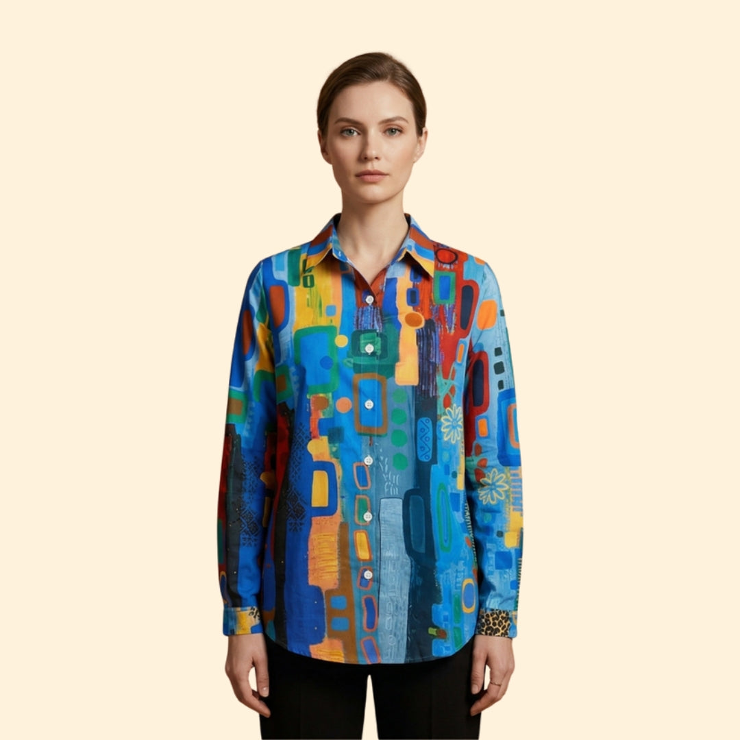 Women's Floral Print Shirt