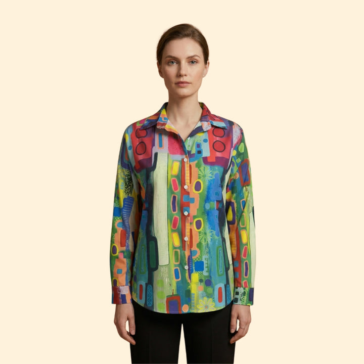 Women's Floral Print Shirt