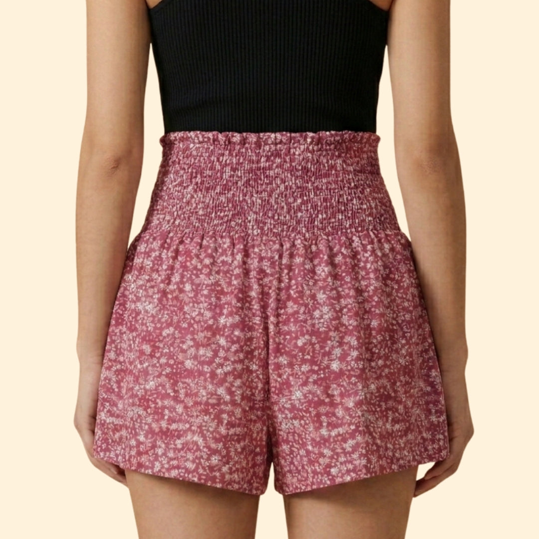 Women's Floral Print Shorts