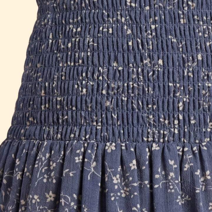 Women's Floral Slit Skirt