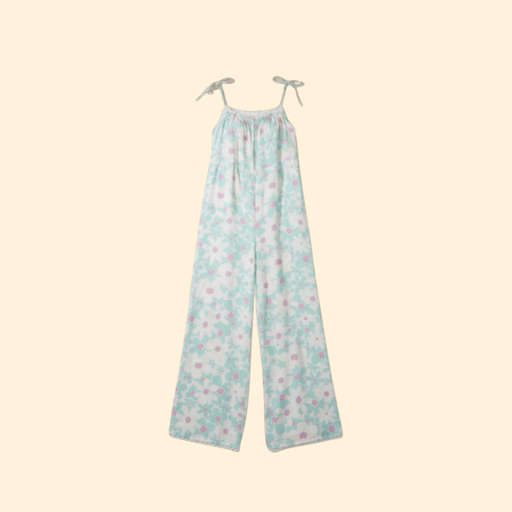 Women's Floral Spaghetti Strap Jumpsuit