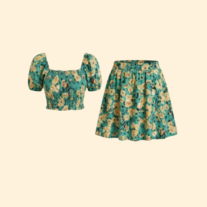 Women's Floral Summer Set