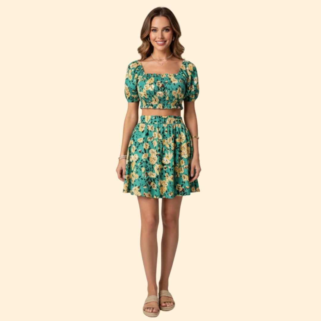 Women's Floral Summer Set