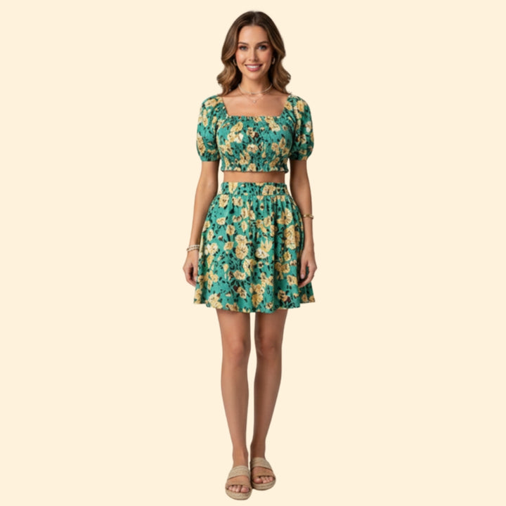 Women's Floral Summer Set
