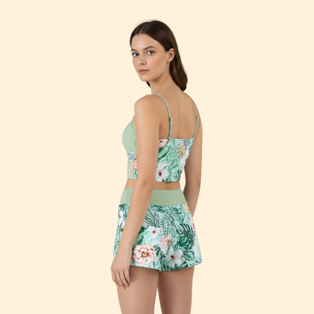 Women's Floral Swim Set