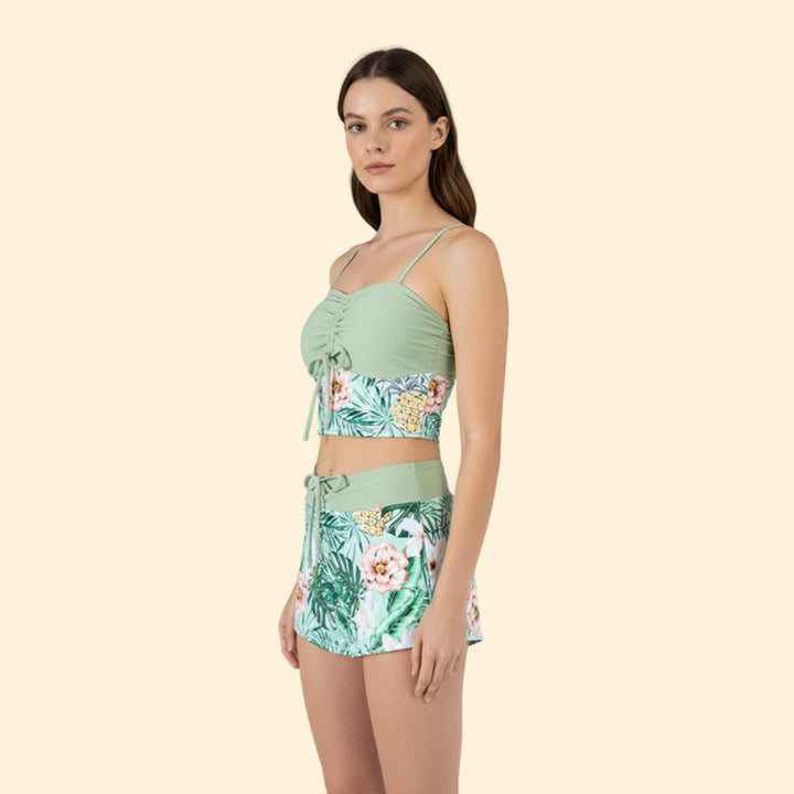 Women's Floral Swim Set