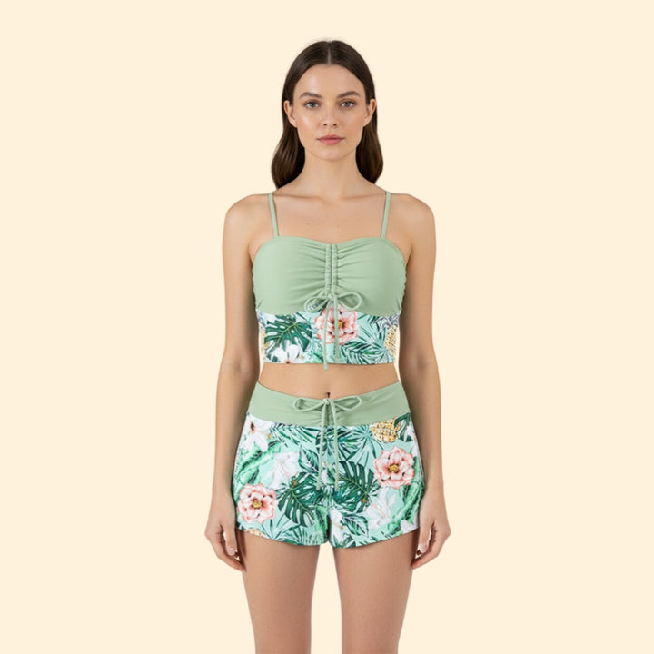 Women's Floral Swim Set