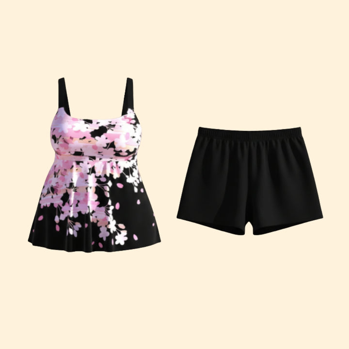 Women's Floral Swim Set