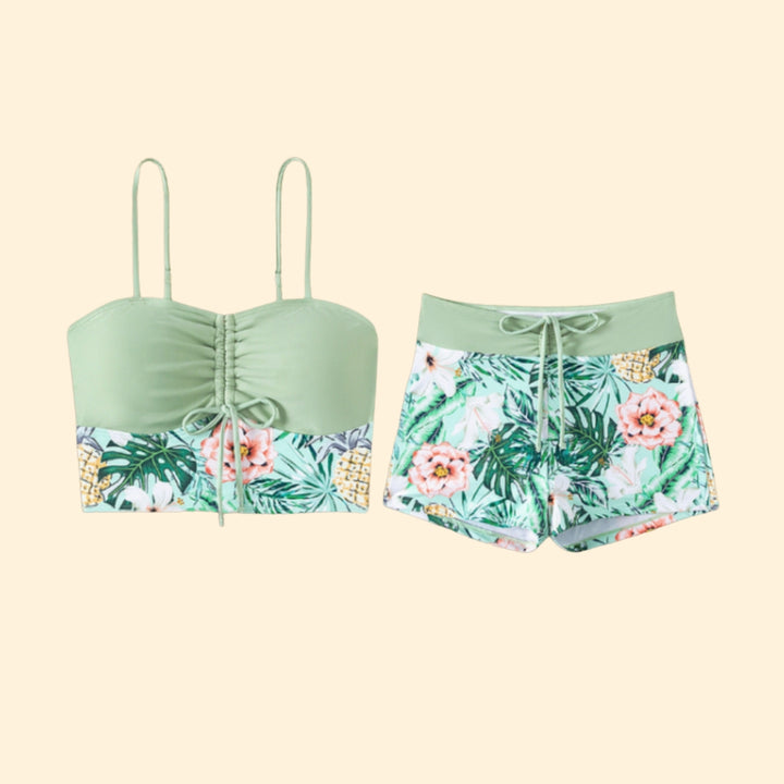 Women's Floral Swim Set