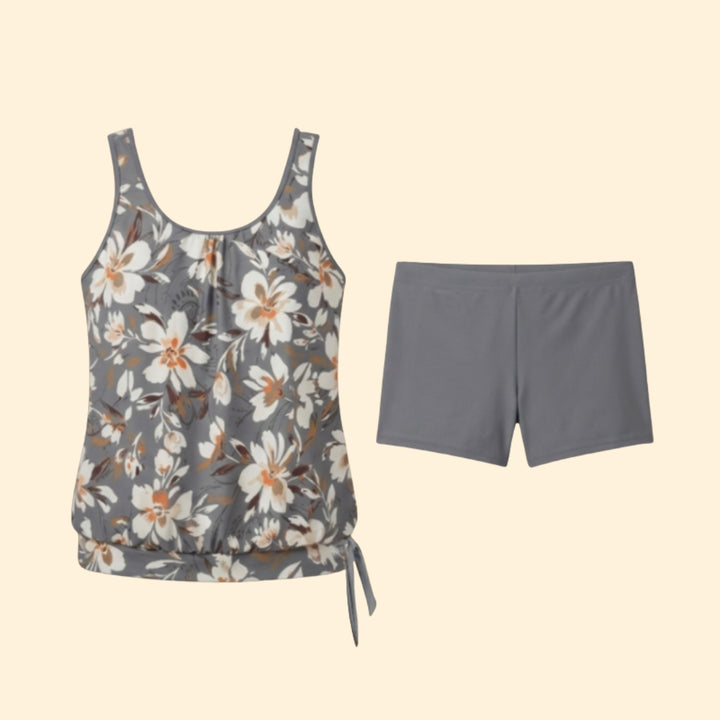 Women's Floral Tankini Set
