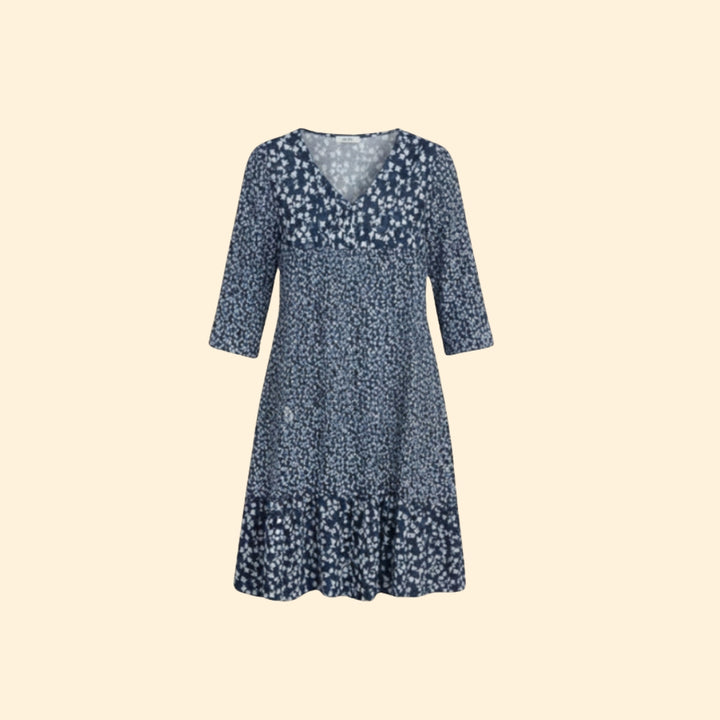 Women's Floral V-Neck Dress