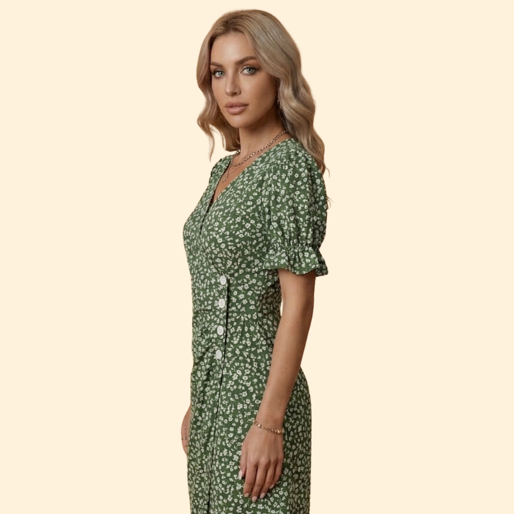 Women's Floral Wrap Dress