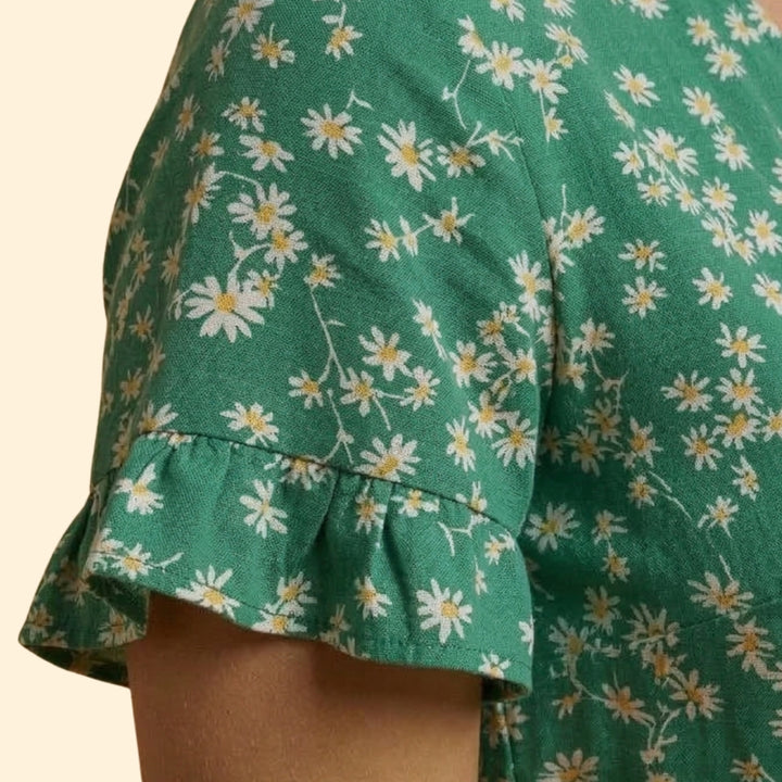 Women's Floral Wrap Dress