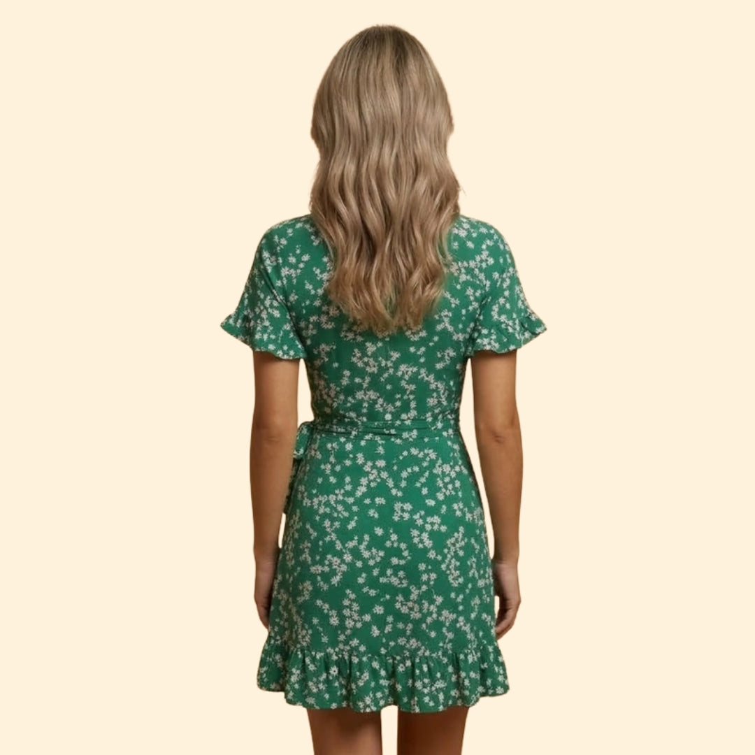 Women's Floral Wrap Dress