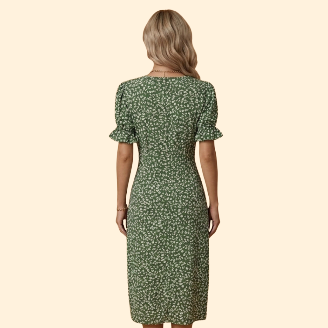 Women's Floral Wrap Dress