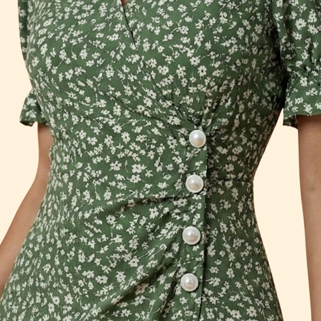 Women's Floral Wrap Dress