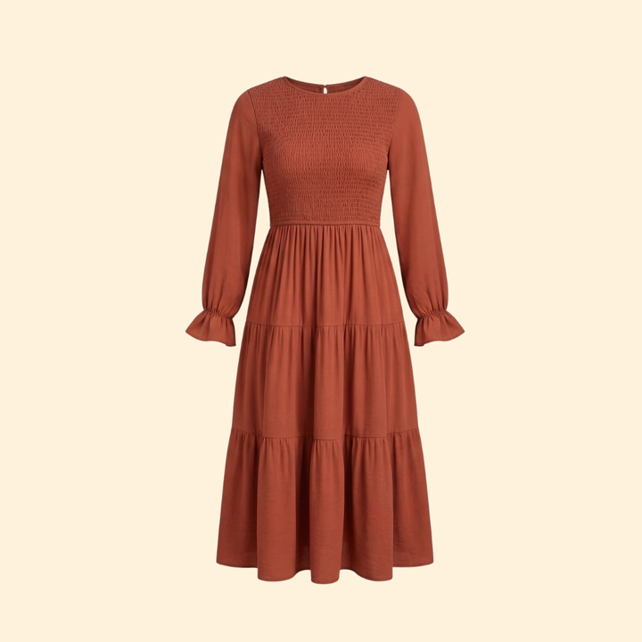 Women’s Flowing Long Sleeve Dress