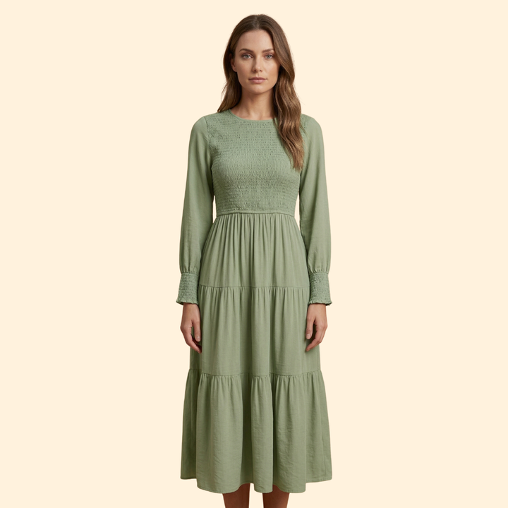 Women’s Flowing Long Sleeve Dress