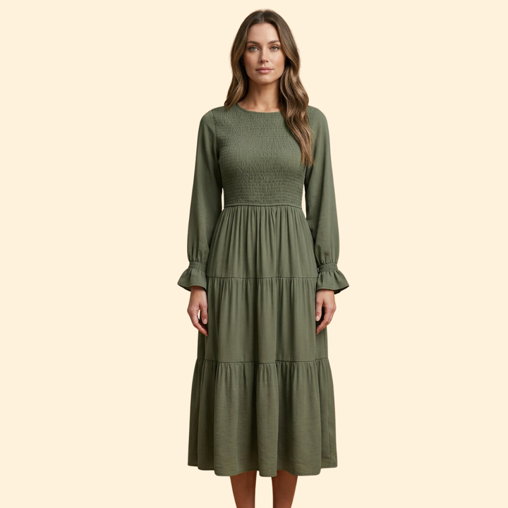 Women’s Flowing Long Sleeve Dress