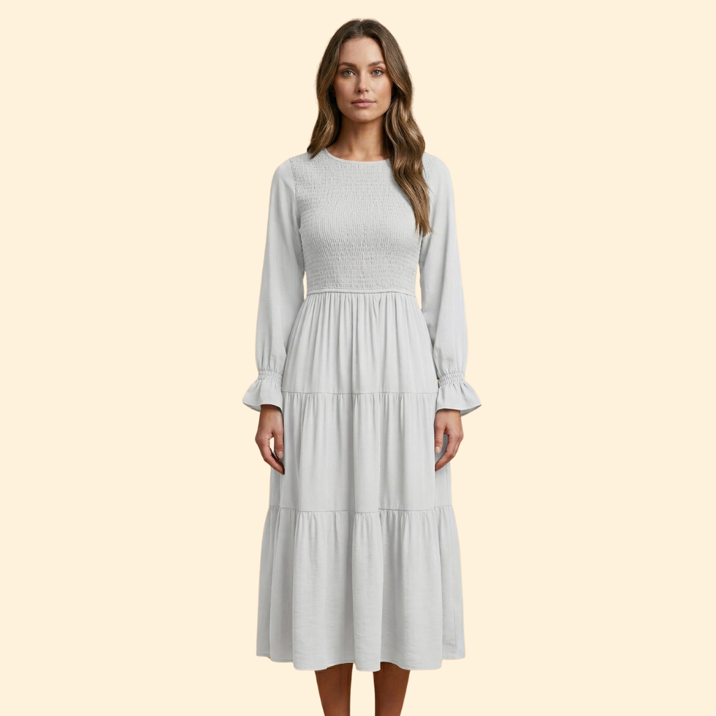 Women’s Flowing Long Sleeve Dress