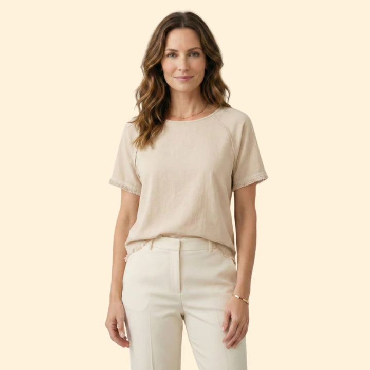 Women's Fringed Detail Tee