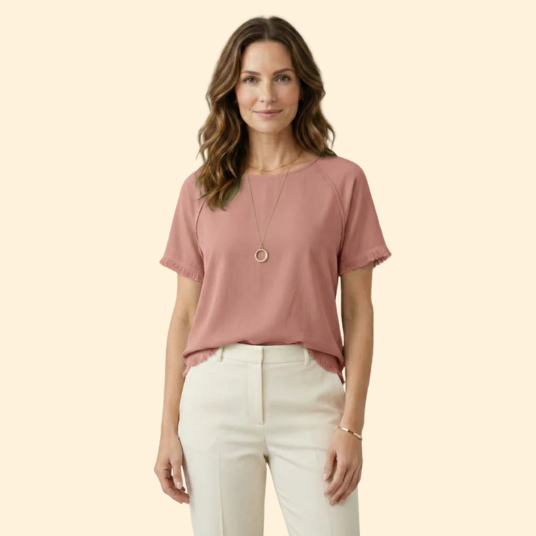 Women's Fringed Detail Tee
