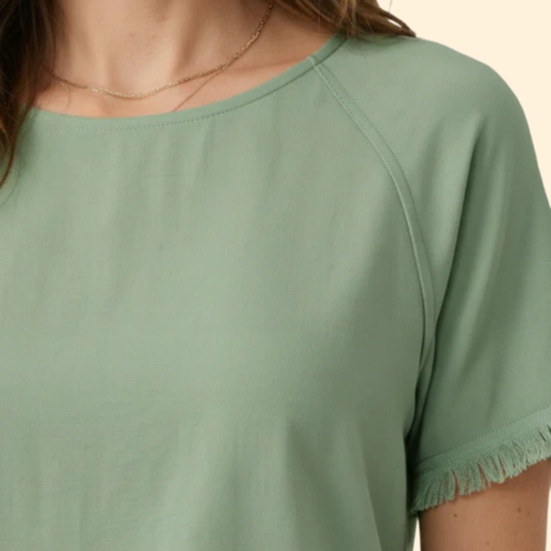 Women's Fringed Detail Tee