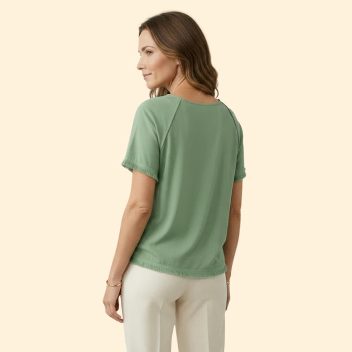 Women's Fringed Detail Tee