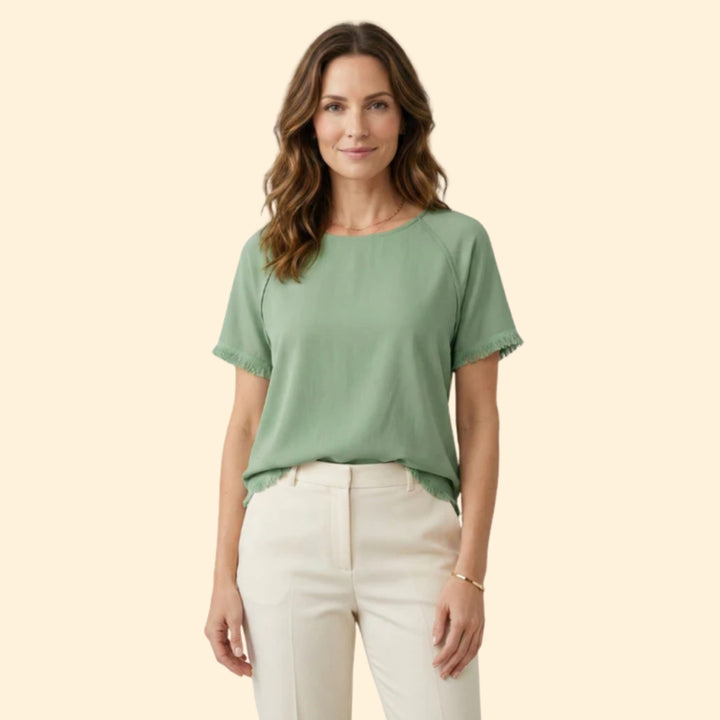 Women's Fringed Detail Tee