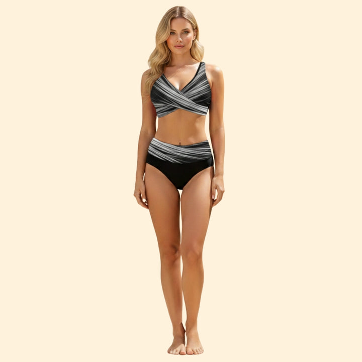 Women's Geometric Print Bikini Set
