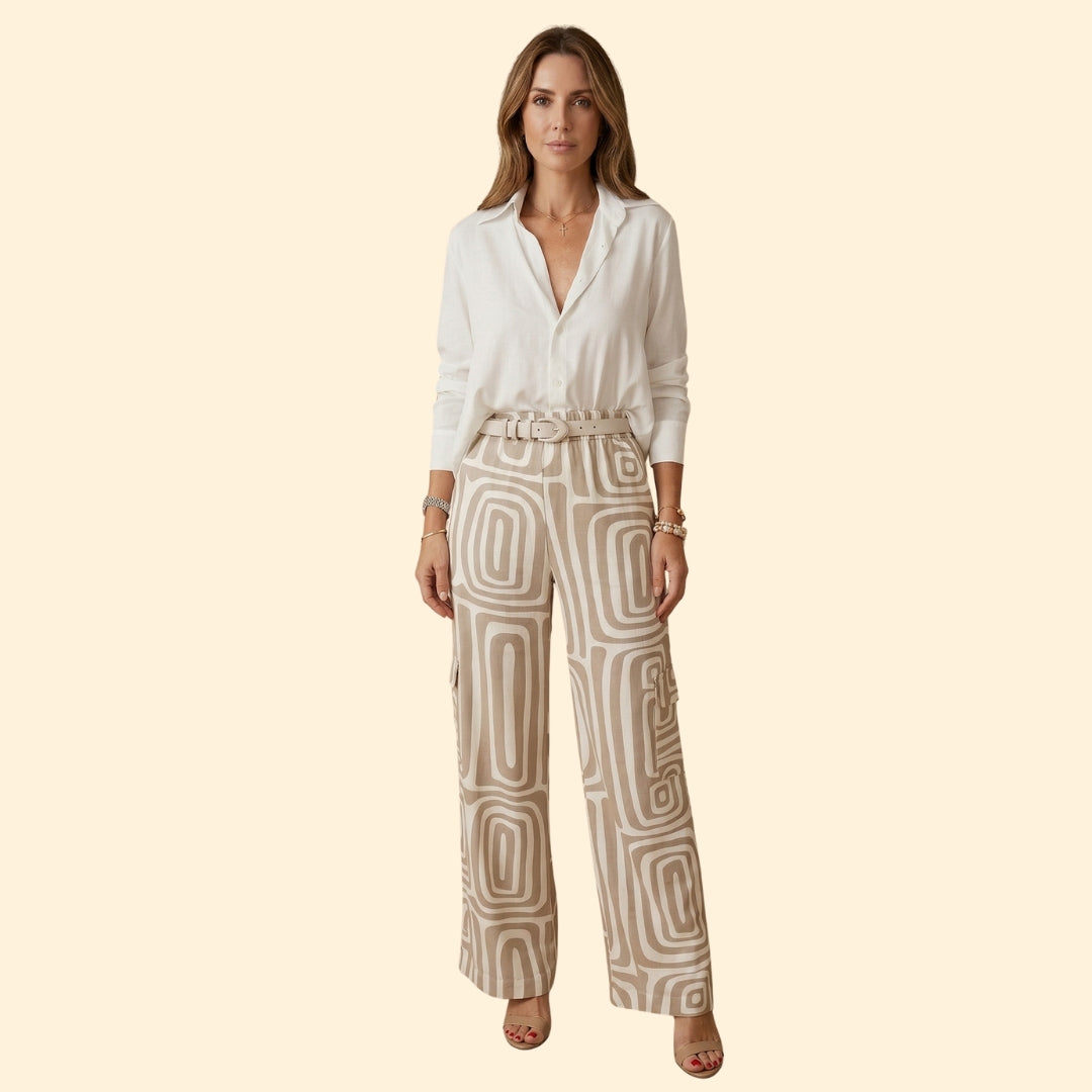 Women's Geometric Print Set